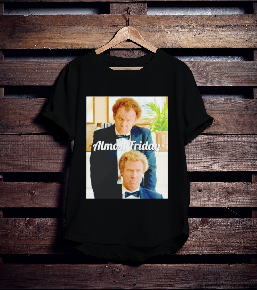 Almost Friday Will Ferrell John C. Reilly Interview Image T-Shirt