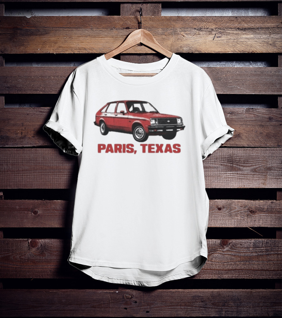 Paris Texas Chevette Red Car T-Shirt