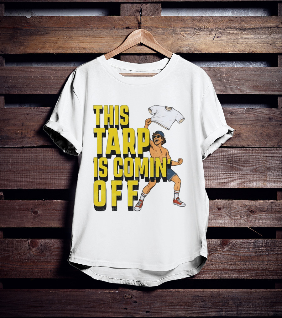 This Tarp Is Comin Off Spud Grown Ups Adam Sandler Kevin James Chris Rock T-Shirt
