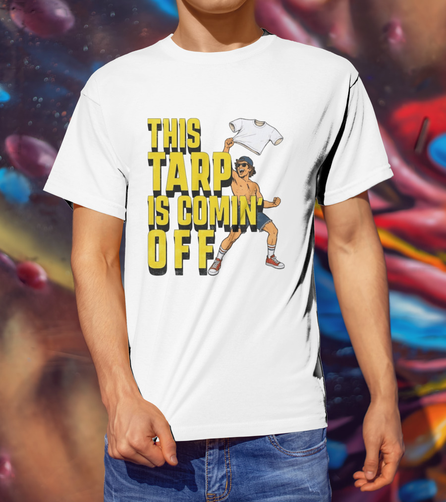 This Tarp Is Comin Off Spud Grown Ups Adam Sandler Kevin James Chris Rock T-Shirt