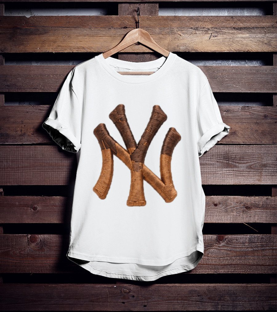 2026 New York Yankees Ice Cream Sprinkles Hat Cone Brown Tan T-Shirt