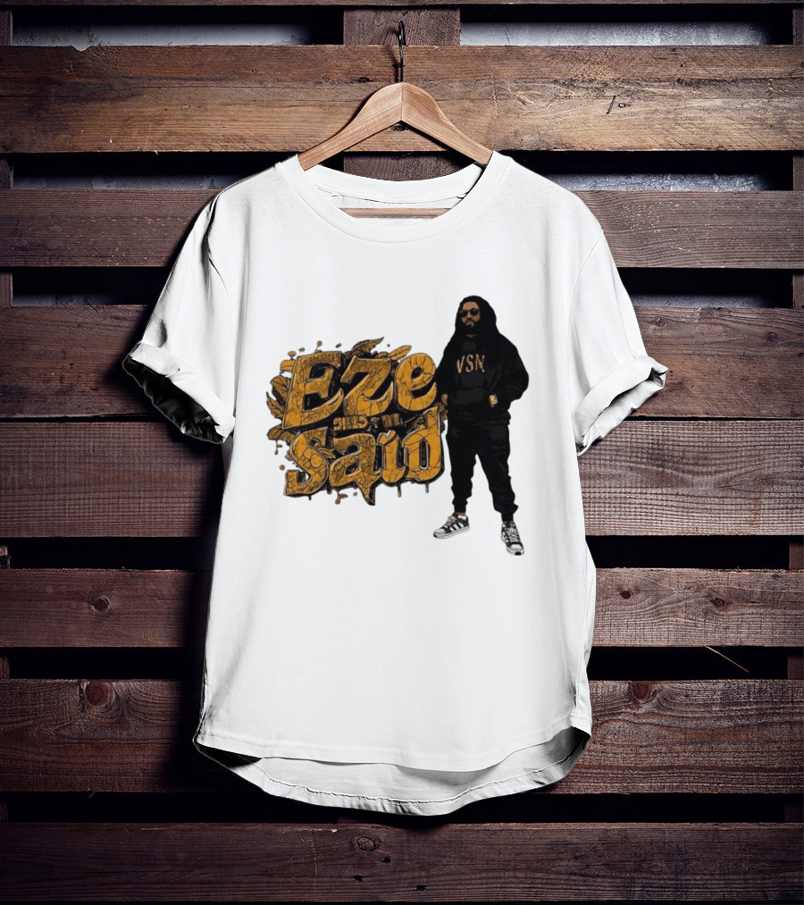 Eze Said Hip Hop Graffiti Style With VSN And Sneakers T-Shirt