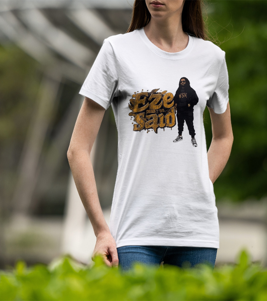 Eze Said Hip Hop Graffiti Style With VSN And Sneakers T-Shirt