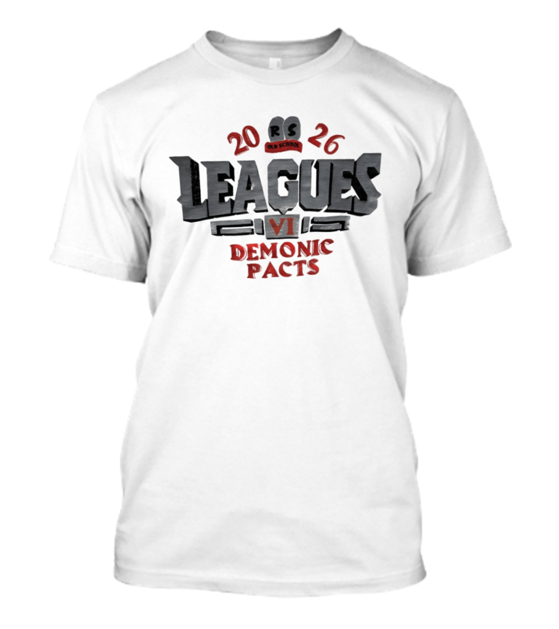 Old School RuneScape 2026 Leagues VI Demonic Pacts T-Shirt