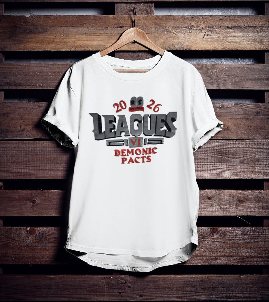Old School RuneScape 2026 Leagues VI Demonic Pacts T-Shirt