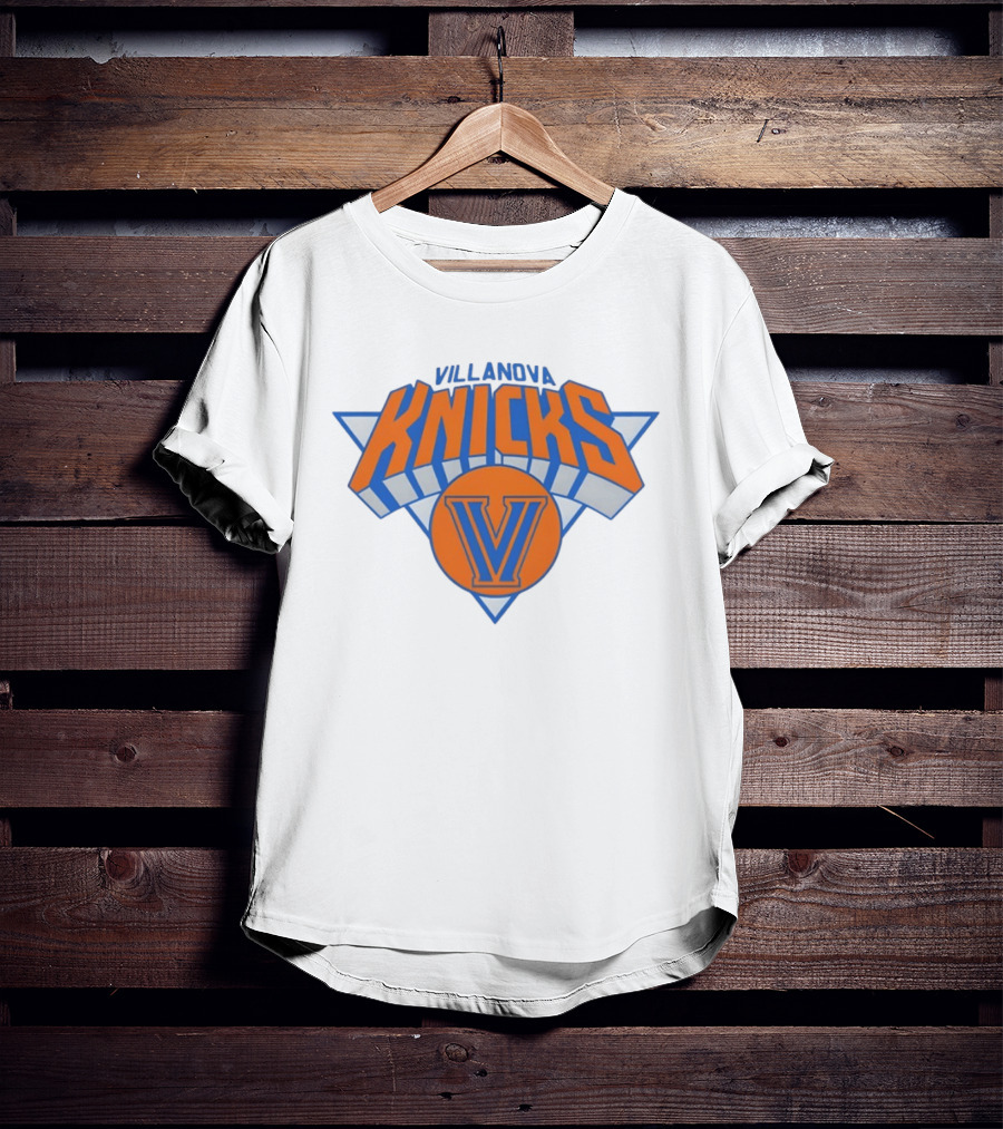 Villanova Knicks New York Basketball NBA 2026 Iconic Fan T-Shirt