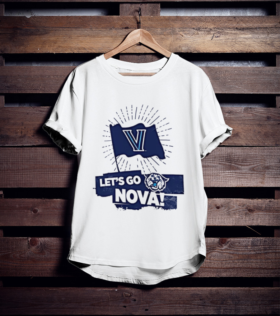 Villanova Wildcats Let’s Go Nova T-Shirt