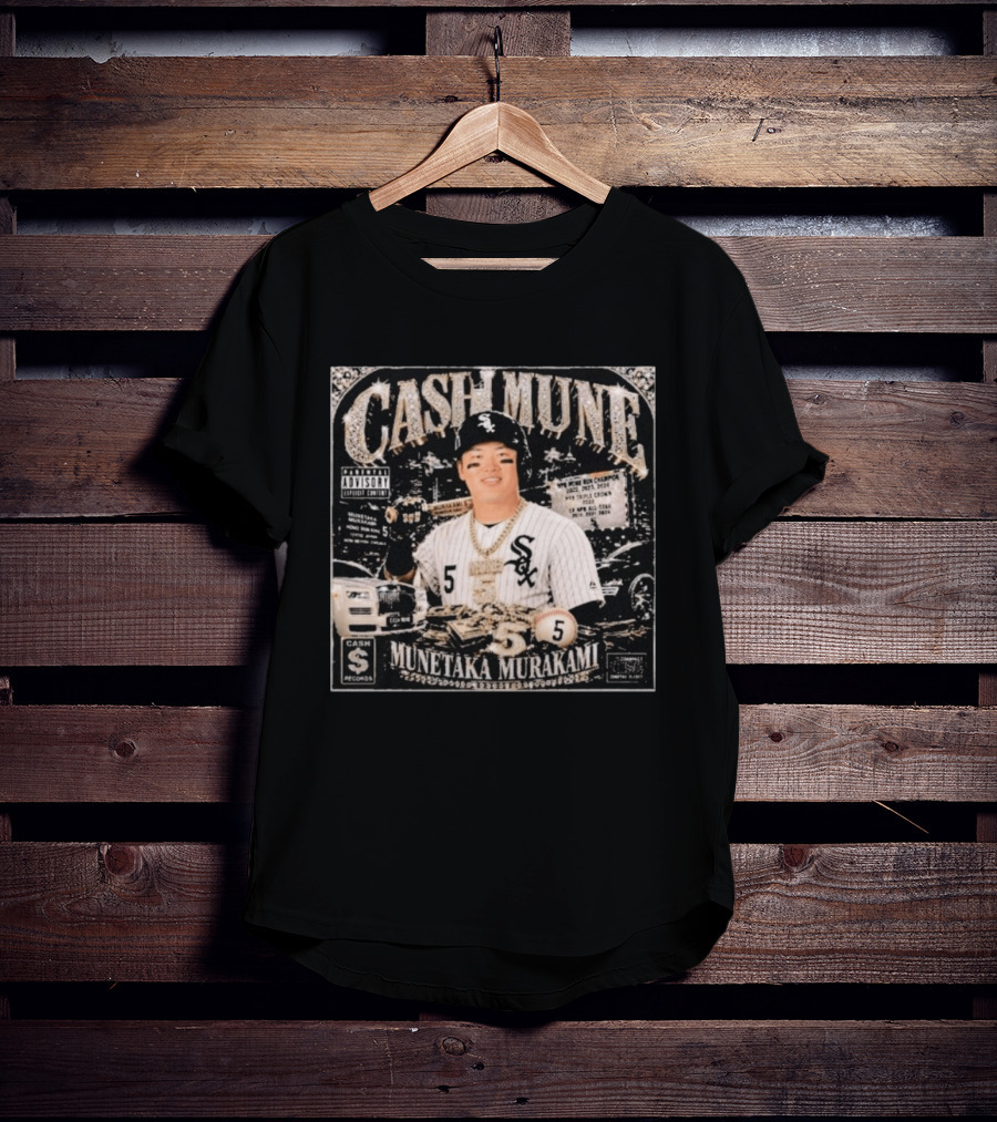 Cash Mune Munetaka Murakami Chicago White Sox Champion Baseball Player T-Shirt