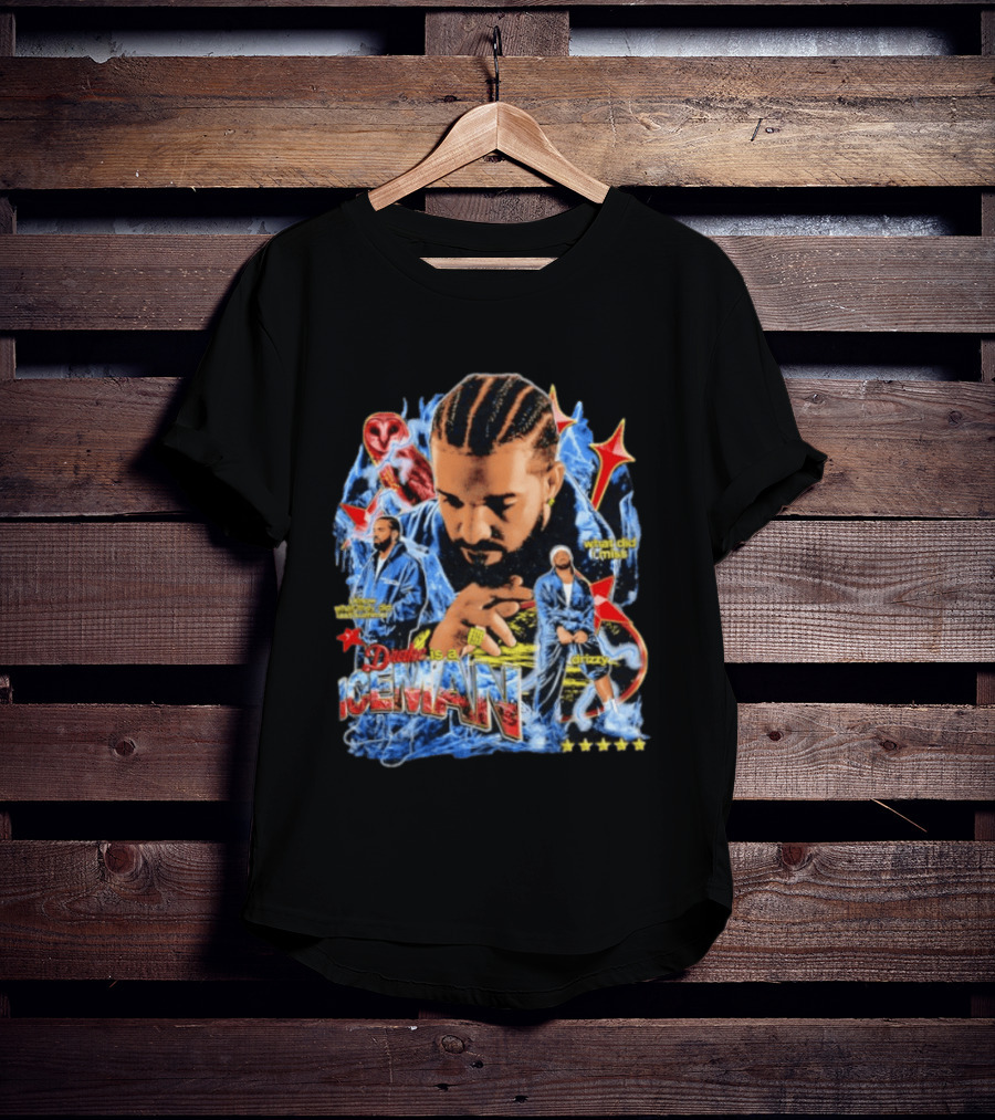 Drake Is A Iceman What Did I Miss Drizzy Music Style Star T-Shirt