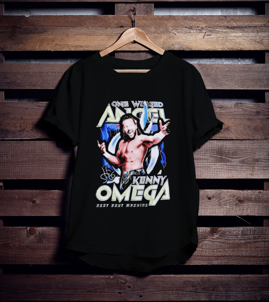 Kenny Omega One Winged Angel Best Bout Machine All Elite Wrestling T-Shirt