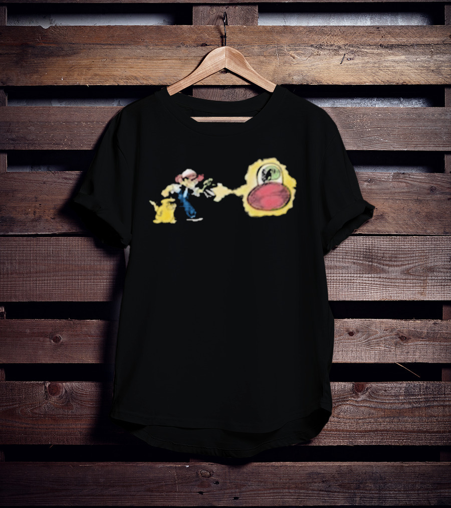 Pikachu And Ash Ketchum Adventure Pokémon T-Shirt