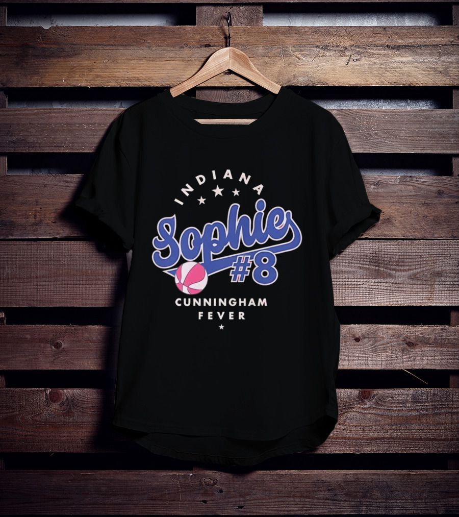 Indiana Fever Sophies 8 Cunningham Fever T-Shirt