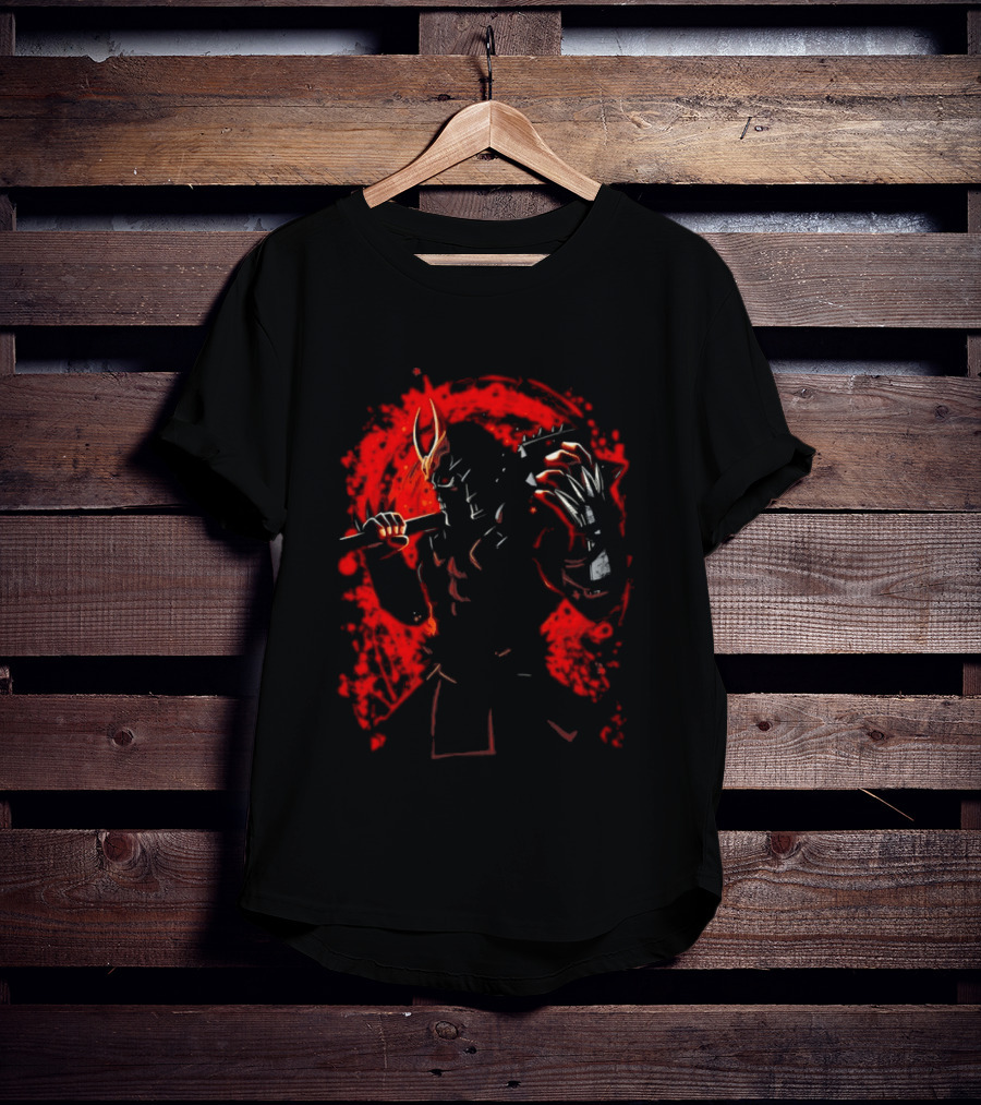 Shao Kahn Mortal Kombat Emperor Of Outworld Warrior Red T-Shirt