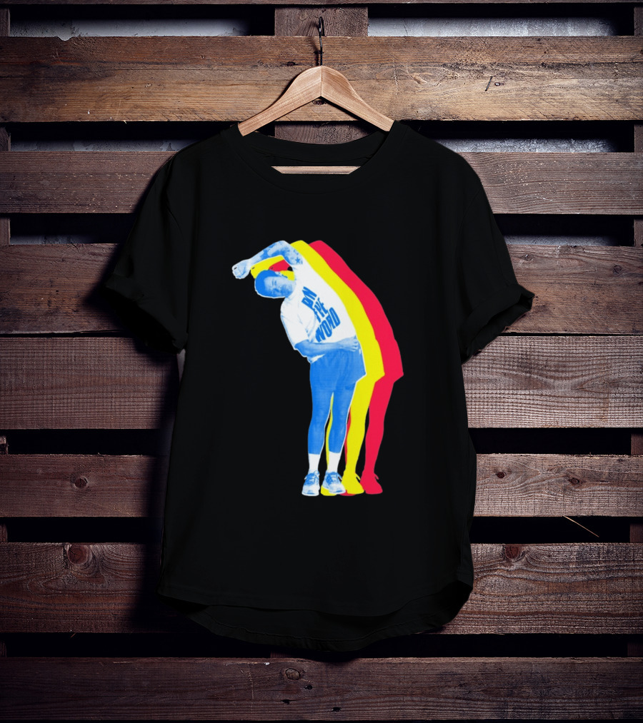BNLDFWD Stretch Harry Retro Colorful Fitness Vibes T-Shirt