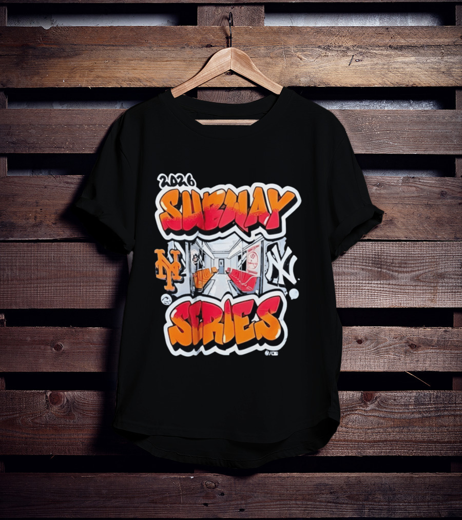 2026 Subway Series New York Yankees Vs Mets Baseball T-Shirt