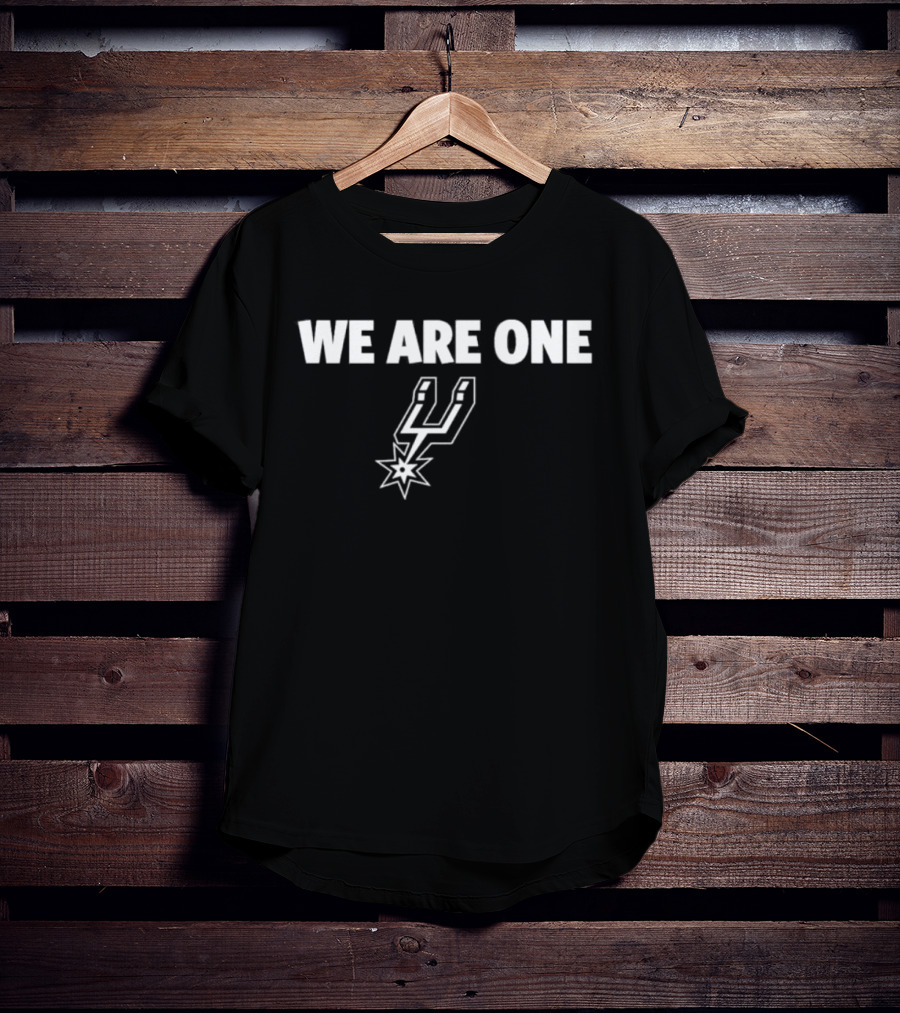 We Are One San Antonio Spurs Unity T-Shirt