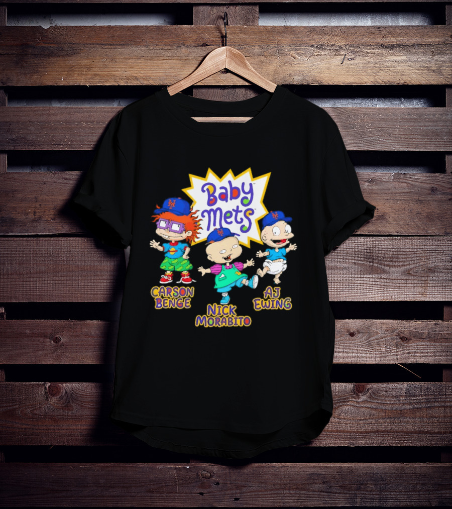 Baby Mets Carson Benge Nick Morabito AJ Ewing Characters T-Shirt