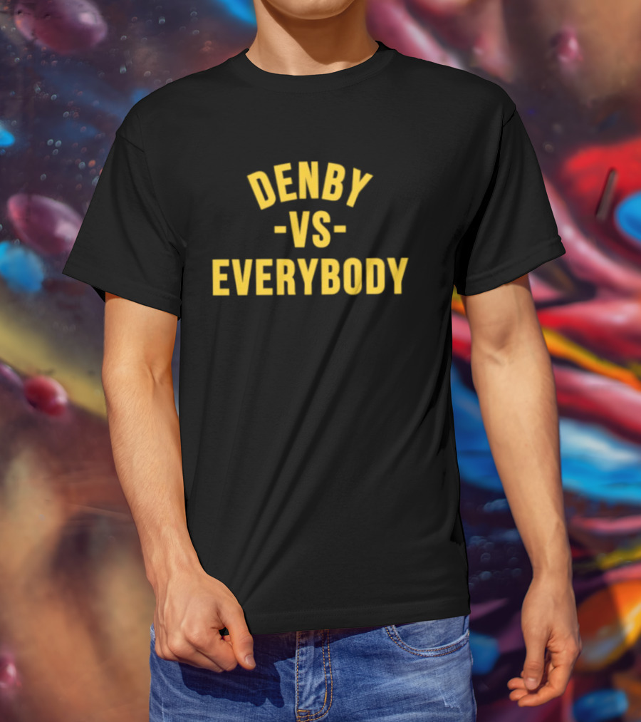 Denby Vs. Everybody Bold Yellow T-Shirt