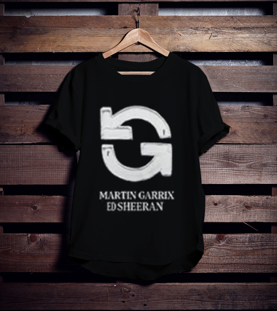 Martin Garrix Ed Sheeran Repeat It Black Edition 2026 Collaboration T-Shirt