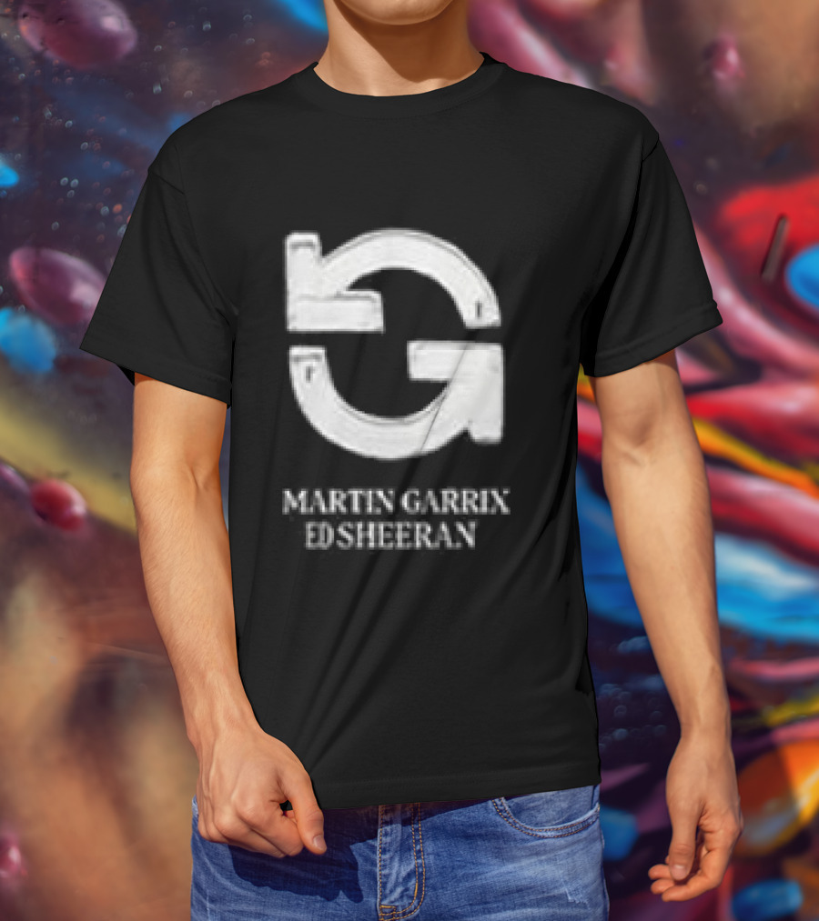 Martin Garrix Ed Sheeran Repeat It Black Edition 2026 Collaboration T-Shirt