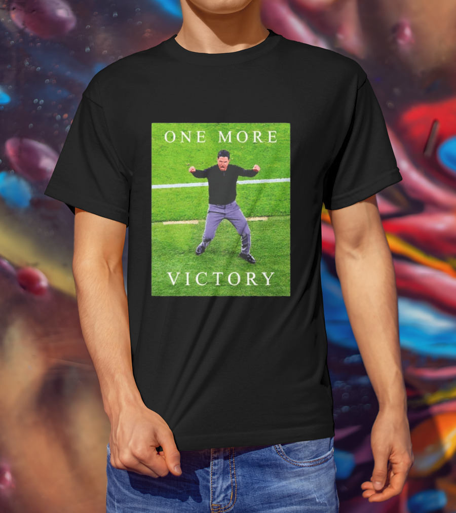 Arsenal Mikel Arteta One More Victory Celebration T-Shirt
