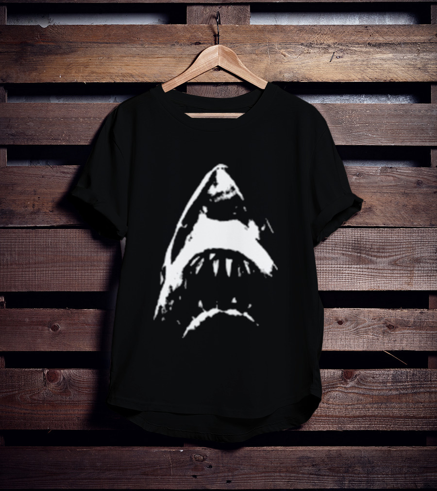 Out Of Time Studio Jaws Terror Promo Shark Teeth T-Shirt