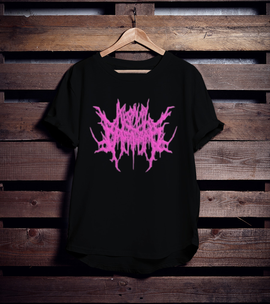 Reality Fade Agonal Breathing Pink Distorted T-Shirt