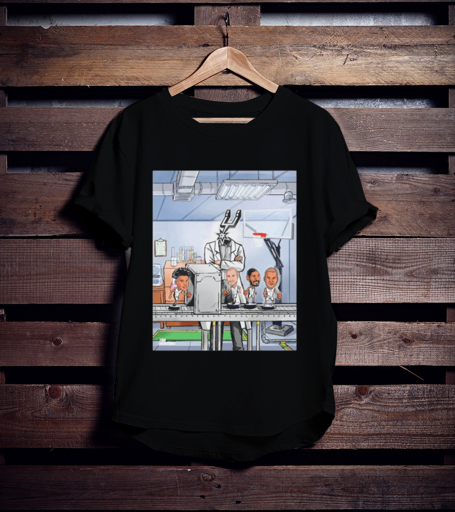 San Antonio Spurs Factory Laboratory Producing Star Players T-Shirt