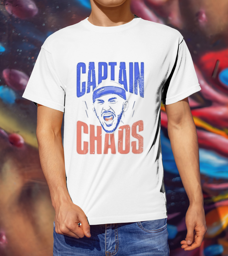 Alex Caruso Captain Chaos OKC Thunder NBA Basketball T-Shirt