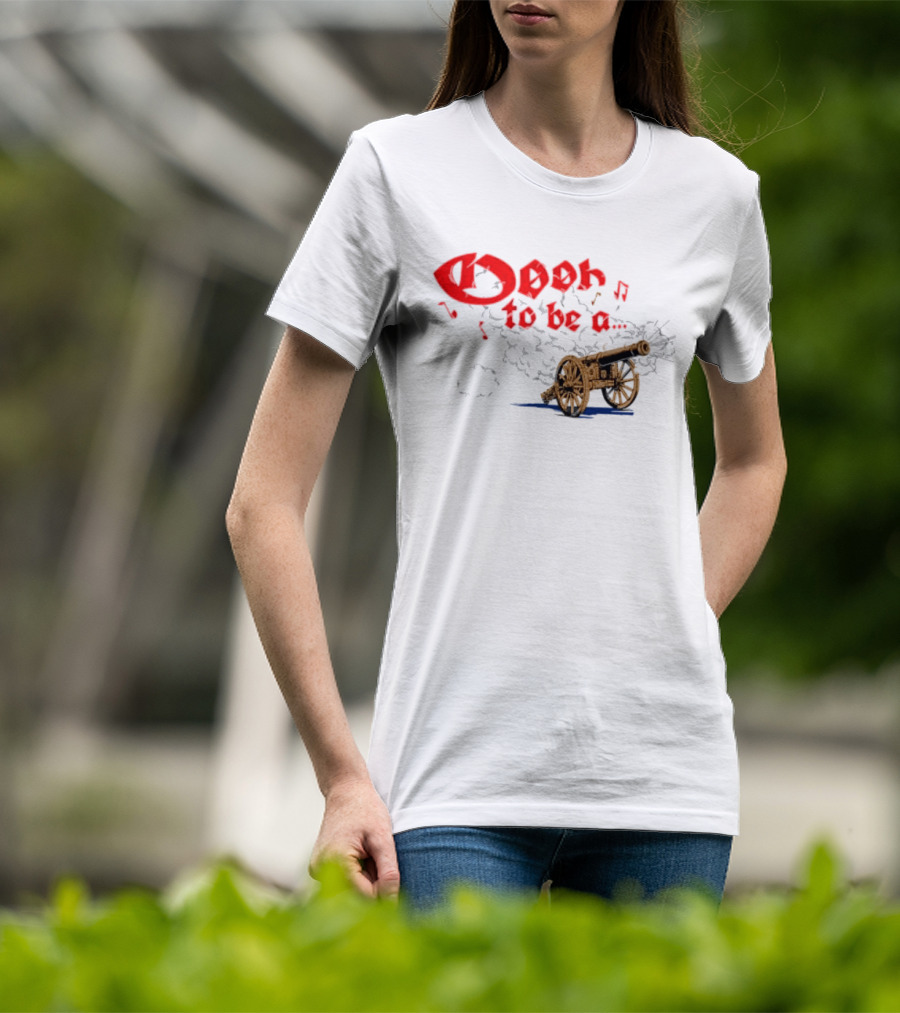 Arsenal Football Club Premier League Ooh To Be A Cannon Arsenal Fan Celebration T-Shirt