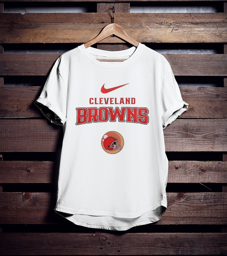 Cleveland Browns Nike Goku Dragon Ball Z Two Sided T-Shirt