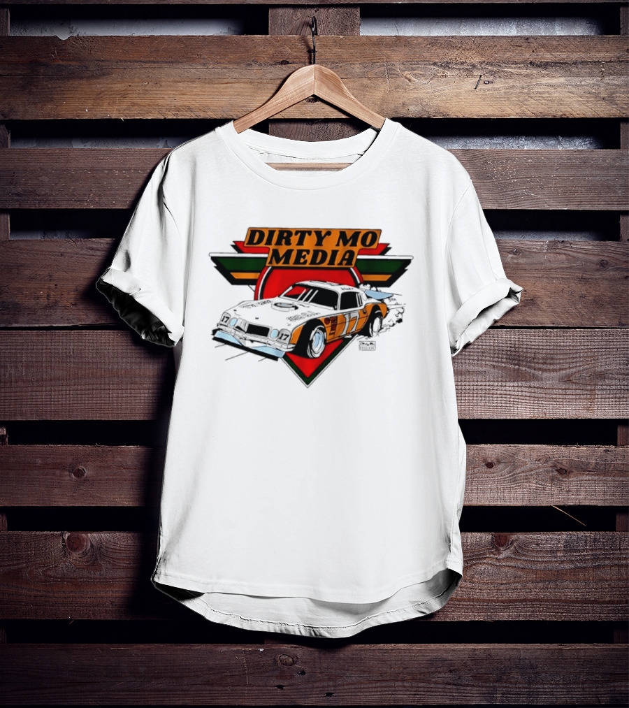 Dirty Mo Media NASCAR Stock Car Dale Earnhardt Jr. Original 17 350 CI T-Shirt