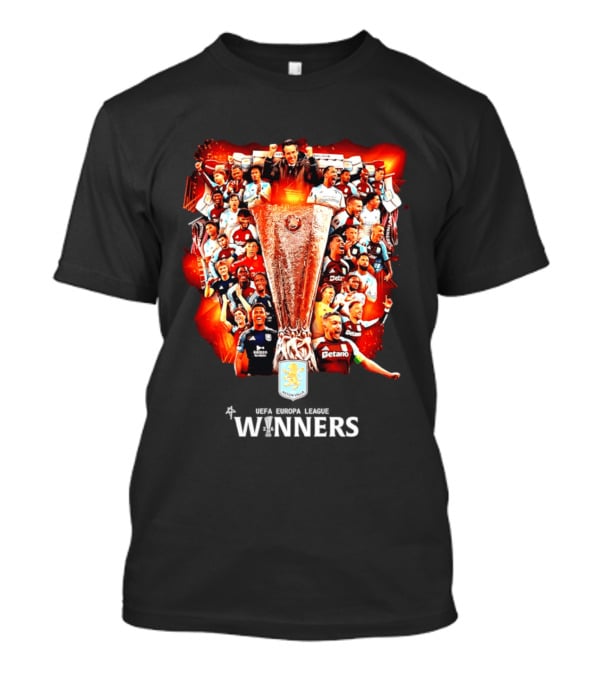 Aston Villa UEFA Europa League 2026 Istanbul Final Champions T-Shirt