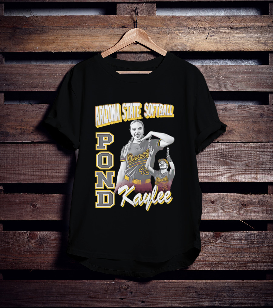 Arizona State Softball Kaylee Pond Devils 42 T-Shirt