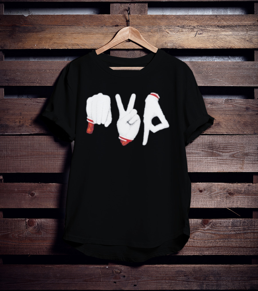 OKC Thunder Shai Gilgeous Alexander SGA MVP Hand Gesture T-Shirt
