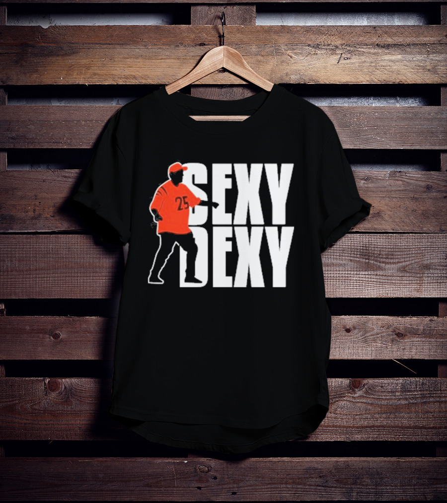 Sexy Dexy 25 Bold Sports Figure T-Shirt