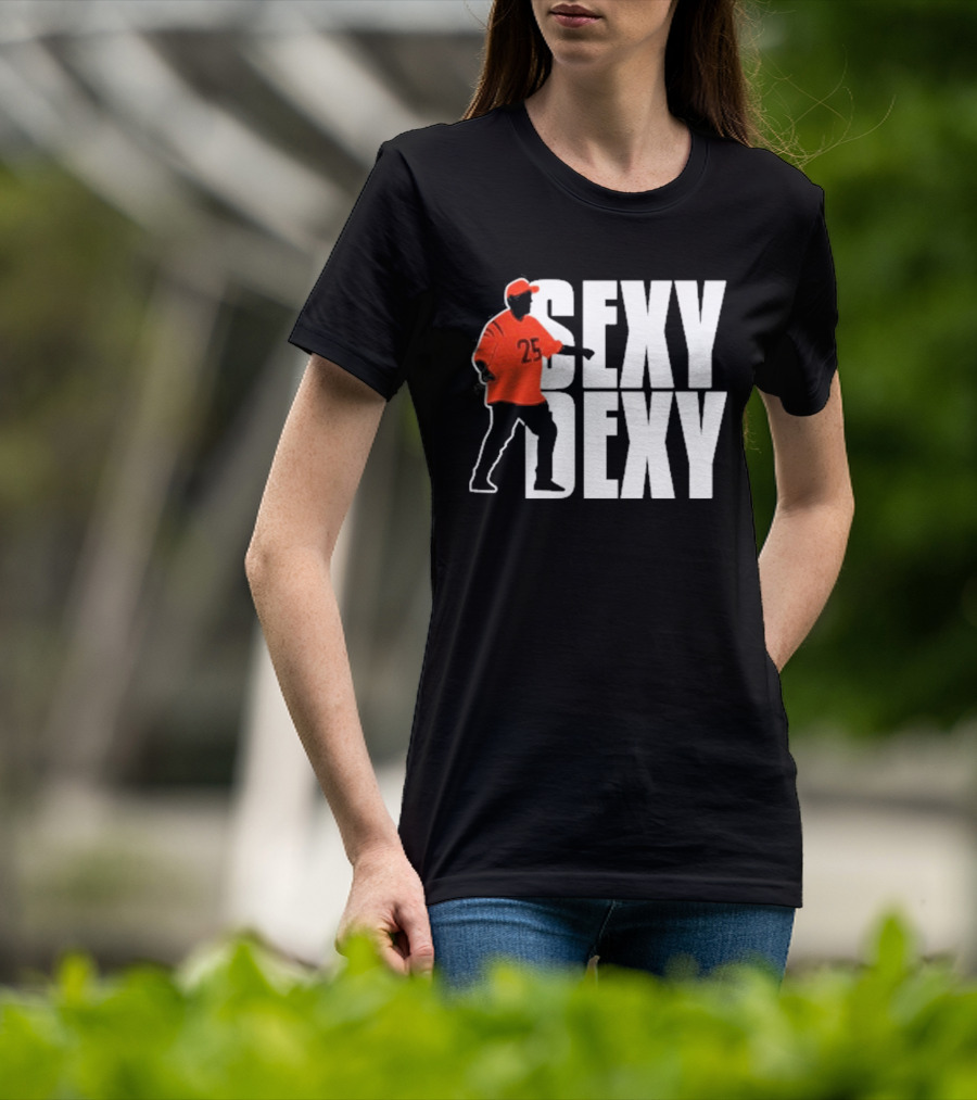 Sexy Dexy 25 Bold Sports Figure T-Shirt