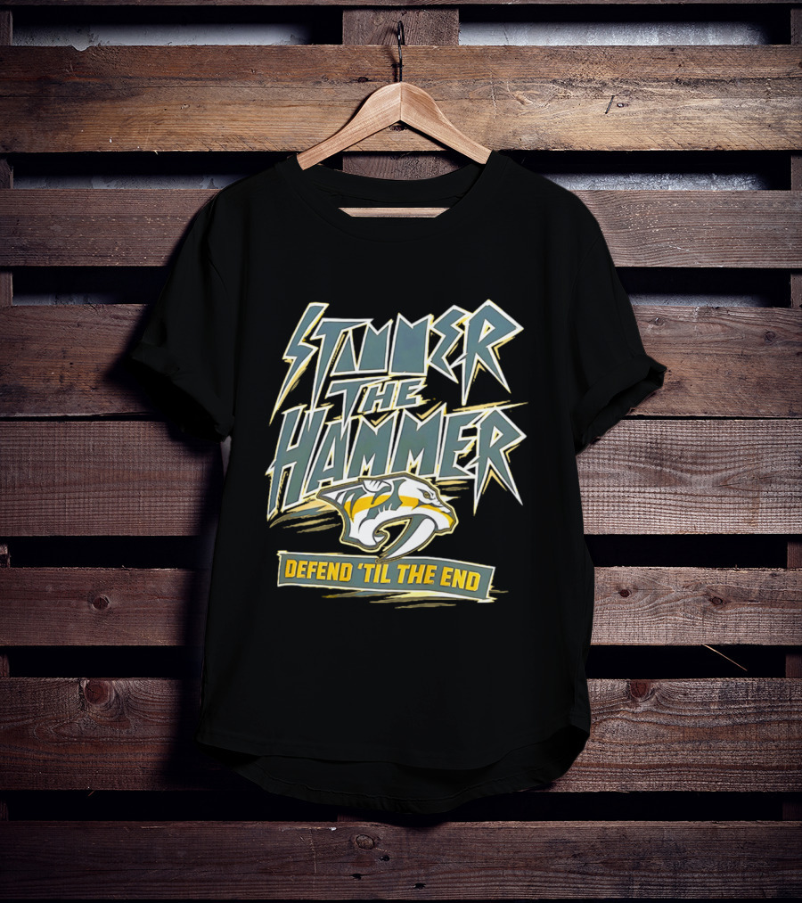 Stunner The Hammer Defend 'Til The End Predators T-Shirt