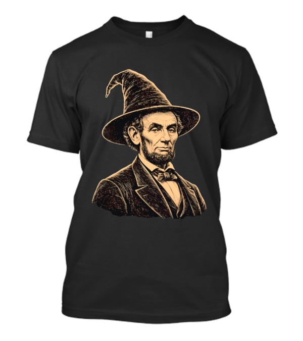 Abraham Lincoln Wizard Hat T-Shirt