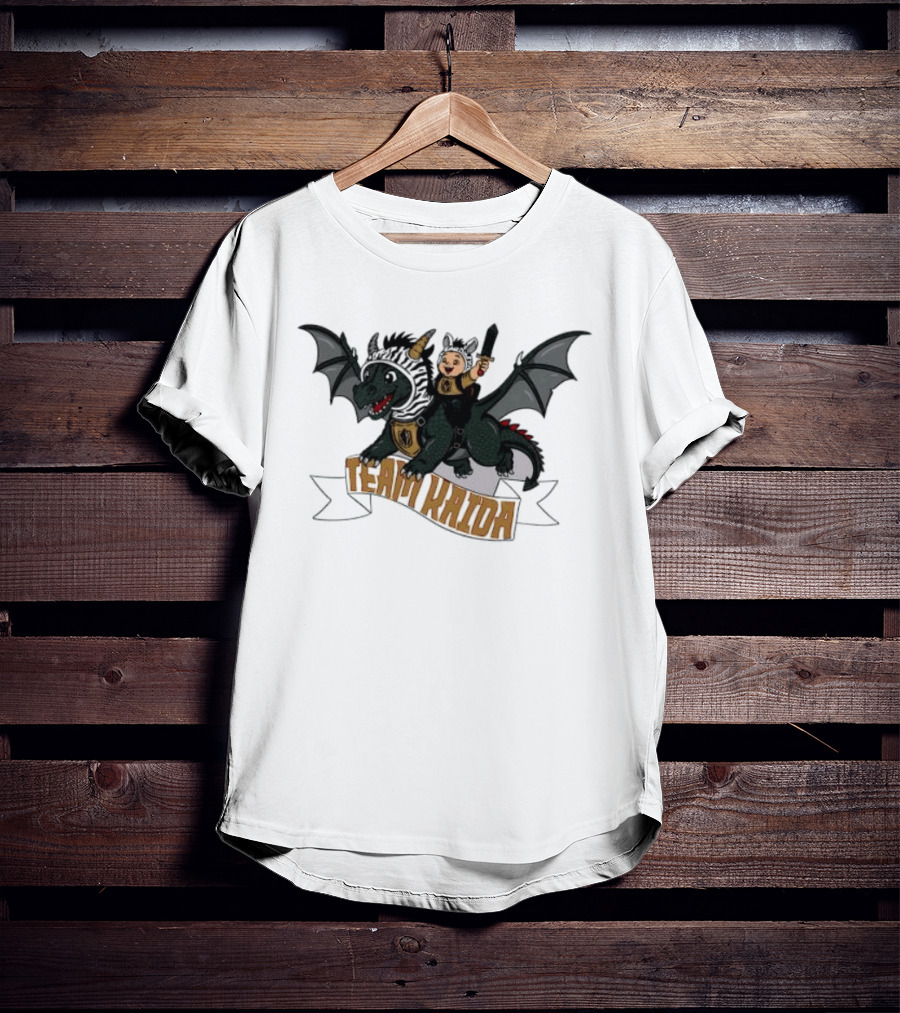 Vegas Golden Knights NHL Team Fear The Knight Kaida Baby Dragon T-Shirt