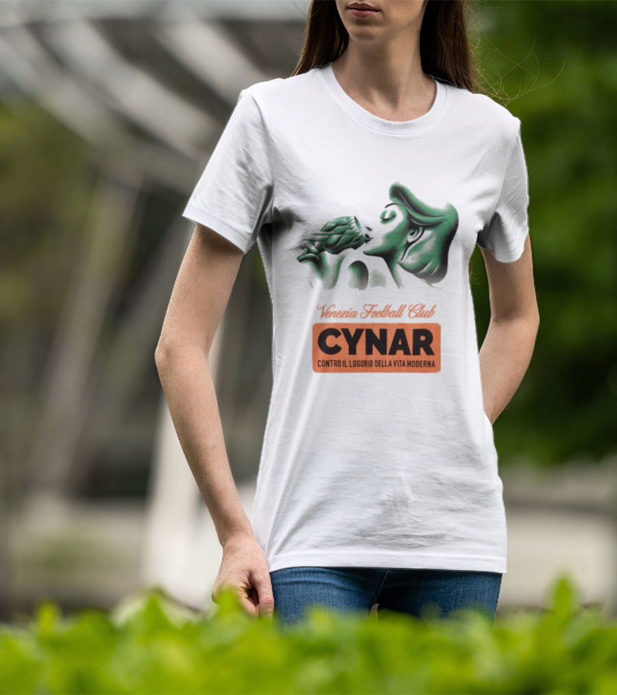 Venezia Football Club Cynar Contro Il Logorio Della Vita Moderna Artichoke Head T-Shirt