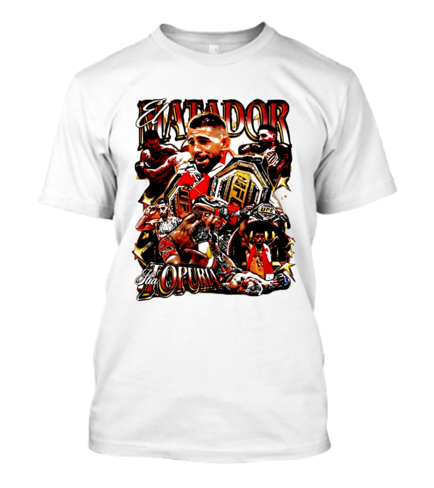 El Matador Ilia Topuria UFC Champion Fighter T-Shirt