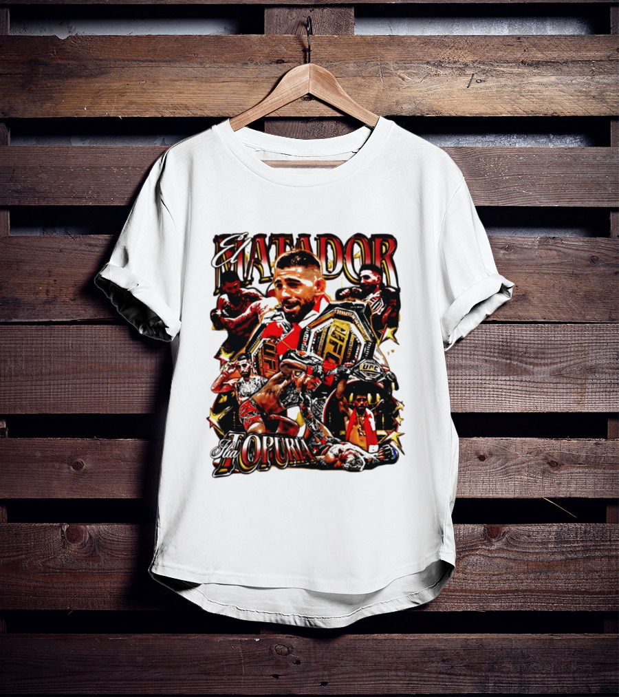 El Matador Ilia Topuria UFC Champion Fighter T-Shirt