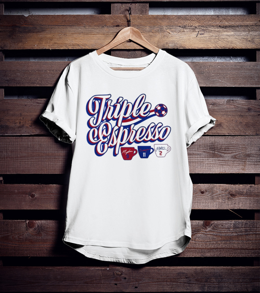 Triple Espresso Midge Purce Sonya Berman Fitzpatrick Women's Soccer T-Shirt