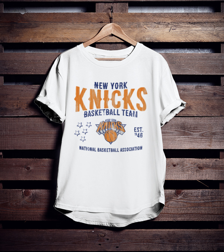 New York Knicks Basketball Team National Basketball Association Est 1946 T-Shirt