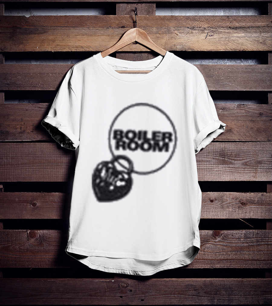 Paris Lovers Boiler Room Heart Lock T-Shirt