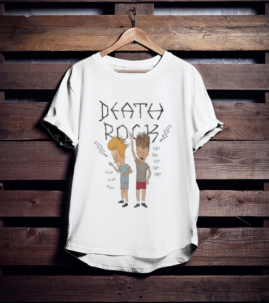 Beavis And Butt Head Death Rock Huh Dah T-Shirt