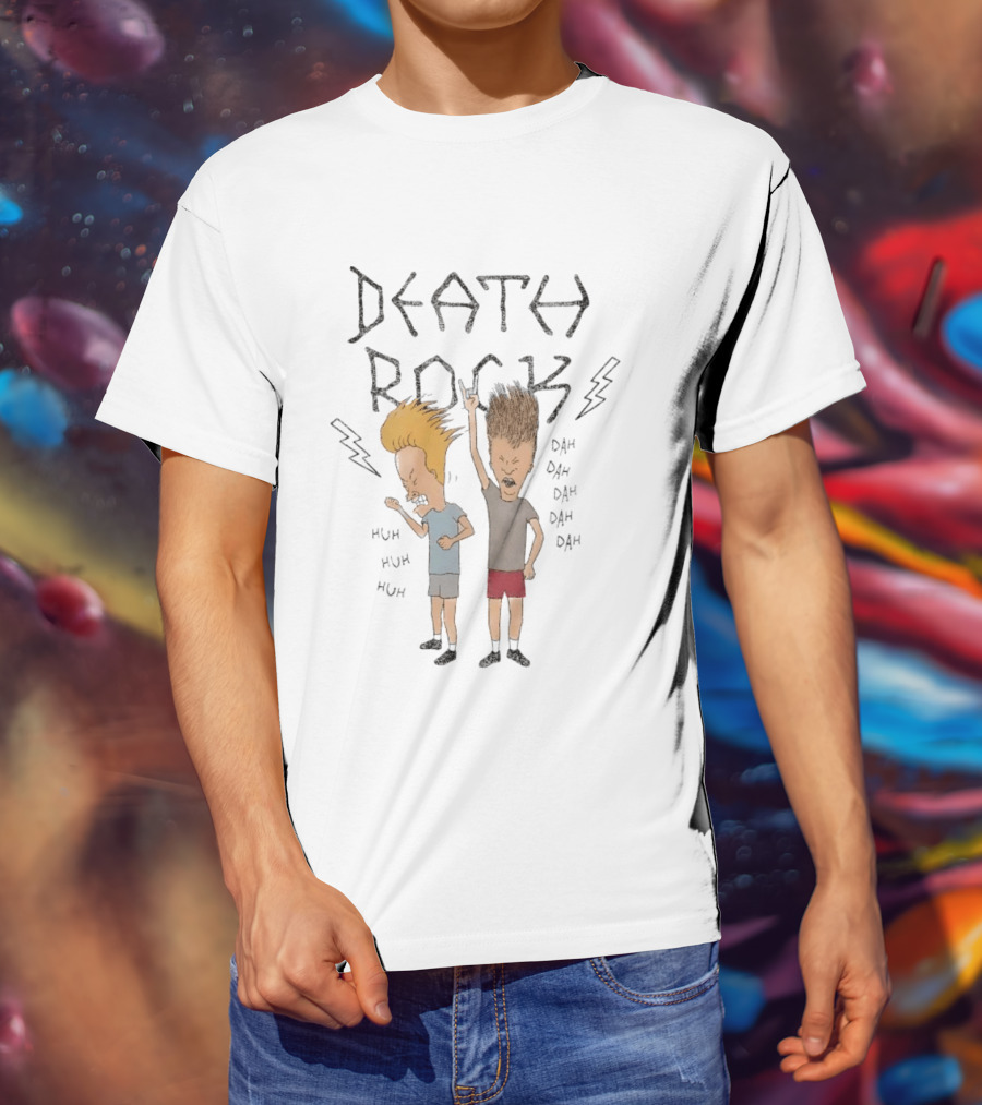 Beavis And Butt Head Death Rock Huh Dah T-Shirt