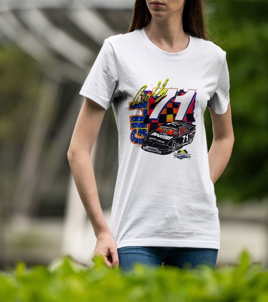 Bobby Allison 71 Hooters NASCAR Sarasota Florida 1959 Racing Car T-Shirt