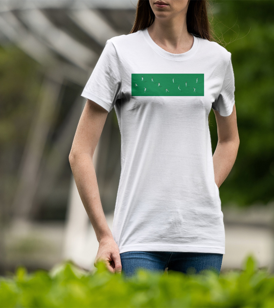 Boston Celtics Minimalist Green Team Players Iconic Moves T-Shirt